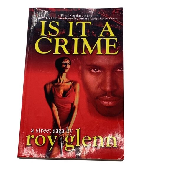 Is It A Crime A Street Saga By Roy Glenn 1999 Paperback Urban Books - Picture 7 of 15